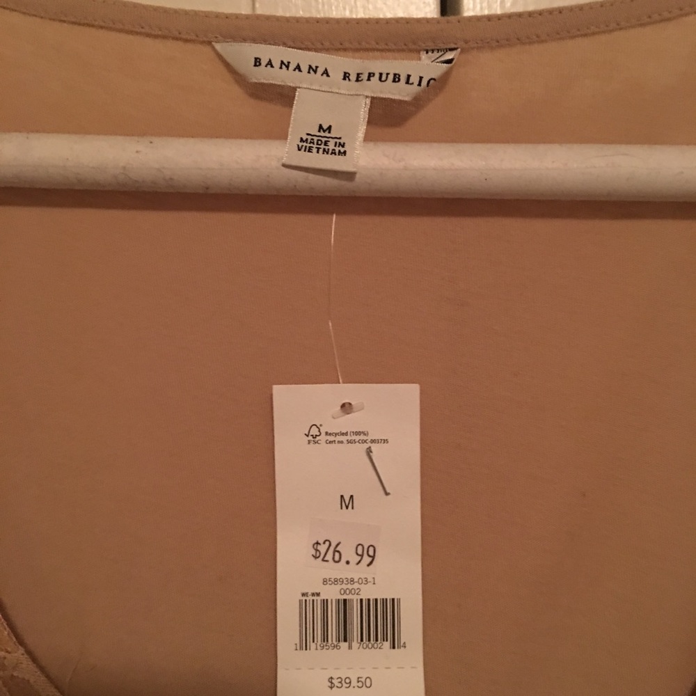 Gold lace front tank top